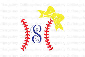 Download Baseball Bow Cut File Graphic By Cutfilesgallery Creative Fabrica SVG Cut Files