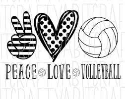 Free Free 169 Love Volleyball Svg Free SVG PNG EPS DXF File