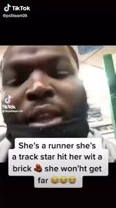 More images for she a runner she a track star » Tiktok Ps5team06 She S A Runner She S A Track Star Hit Her Wit A Brick She Won Ht Get Far Ss