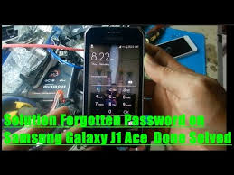 These methods only work on some models. Solution Forgotten Password On Samsung Galaxy J1 Ace Done Solved Youtube