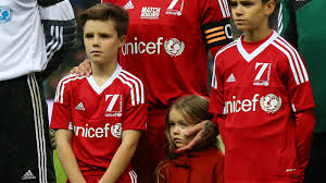 David beckham never … he's one of the most famous and recognizable soccer players of all tie, that's even true here in the states, the one country where the world's most popular sport evolution of david beckham's hotness: David Beckham S Family Which Of His Kids Could Follow In His Footballing Footsteps Goal Com