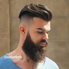 Long Undercut Beard Mens Hairstyles Undercut Mens Hairstyles Undercut Hairstyles
