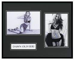 Dawn Olivieri Signed Framed 16x20 Lingerie Stockings Photo Set AW House of  Lies | eBay