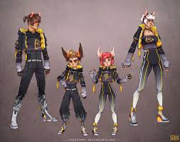 This will be the first outfit you find. Reystleen Reyst Blade And Soul Costume Design