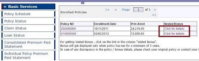 Lic Bonus Rates Special Bonus Calculation Returns From Bonus