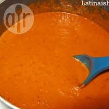 Bistec En Salsa Roja De Jitomate Salsa Roja Para Tacos Salsa Roja Para Tacos Salsas Mexicanas Recetas Salsa Roja