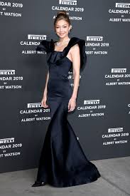 Maybe you would like to learn more about one of these? Gigi Hadid Wears A Supermodel Worthy Design By Zac Posen In Milan Vogue