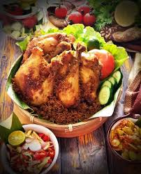 Maybe you would like to learn more about one of these? Ayam Goreng Kuning Yellow Turmeric Fried Chicken With Crispy Bits Eating Raw Vegetables Fried Chicken Cooking Recipes