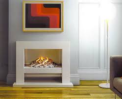 Contemporary marble fireplace in polar white marble finish only. Edinburgh Fireplaces Contemporary Marble Fireplaces