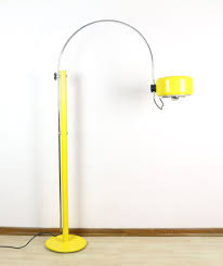 Joe Colombo Coupe Bogenlampe O Luce Italy 60er Jahre Floor Lamp