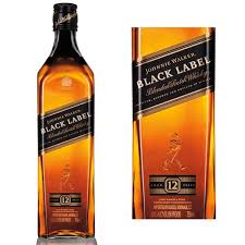 Johnnie Walker Black Label 12 Year Old Blended Scotch 750ml