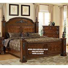 Jasa Pembuatan Ranjang Jati Klasik Mewah Elegan Harga Ranjang Utama Klasik Mewah Konsep Dipa Master Bedroom Furniture Home Decor Bedroom Bed Furniture Design