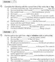 Grade 9 Grammar Lesson 45 The Infinitives And The Ing Form Grammar Lessons English Phrases Teaching English