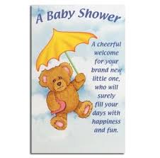 If you already used christmas cards, birthday cards or graduation cards, it is time to try baby greeting cards and baby party invitations. Well Wishes For Baby Shower Cards Baby Shower Greeting Card Teddy With Umbrella Baby Shower Greetings Baby Shower Card Message Baby Shower Messages