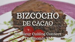 Bizcocho De Cacao En Monsieur Cuisine Ingredientes Entre Dientes Youtube