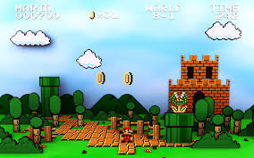 Wallpaper Nintendo Pixel Art Mario Background 1445855 Hd Wallpaper Backgrounds Download Free download high quality and. wallpaper nintendo pixel art mario