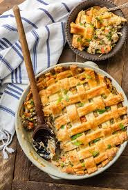 Place strips of foil to cover crust during the last 15 or 20 minutes of baking. Chicken Pot Pie Casserole Recipe Video Easy Chicken Pot Pie