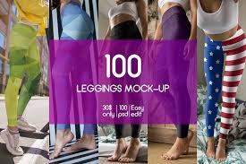 100 Leggings Mock Up 20 By Freeman Studio On Creativemarket Mockup Mockup Templates