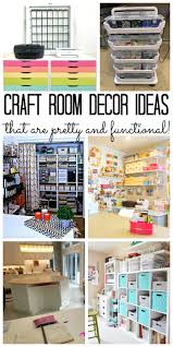 Browse photos of these 11 rooms for diyers and find your inspiration. Craft Room Decor Pretty And Functional Spaces The Country Chic Cottage