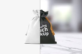 Drawstring Pouch Mock Up Drawstring Pouch Mocking Cool Business Cards