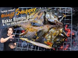 5 papan petai, buang serat di kedua sisinya. Hd Resep Asli Bumbu Ikan Bakar Jimbaran E Cara Belah Ikan