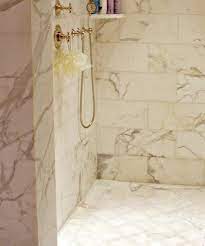 See how this luxury apartment dweller utilized it in their kitchen design. Calacatta Shower American Traditional Bathroom Seattle By Michael Homchick Stoneworks