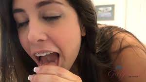 GFE Hookup with amateur babe in braces blowjob and handjob POV - XNXX.COM