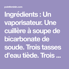 Ingredients Un Vaporisateur Une Cuillere A Soupe De Bicarbonate De Soude Trois Tasses D Eau Tiede Trois Cuilleres A Soupe D Assouplissant Methode De Prepa