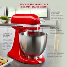Stand mixer attachments reinvent the recipe. Buy Kitchenaid 3 3l Artisan Mini Tilt Head Stand Mixer 5ksm3311 Seetracker Malaysia