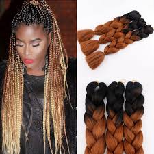 Shop for cheap hair braids? Amazon Com 3pcs Lot Ombre Braiding Hair 100g Kanekalon Jumbo Braids Hair 24 Jumbo Synthetic Hair Black And Brown Beauty