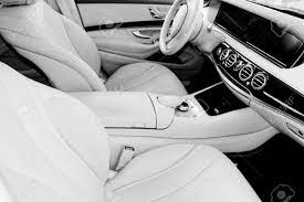 Well, it depends on the weather conditions. White Leather Interior Of The Luxury Modern Car Leather Comfortable Stock Photo Picture And Royalty Free Image Image 105748687