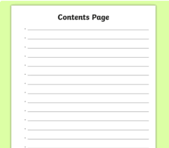 Verb the toys contented the children, at least for a little while. What Is A Contents Page Answered Twinkl Teaching Wiki