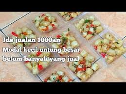 7 buah sosis 8 sdm tepung terigu 2. Ide Jualan Jajanan 1000an Ide Jualan Baru Tanpa Modal Besar Youtube