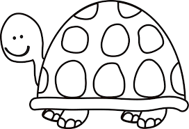 une tortue coloriage dessin de sans dent et ombre du jour