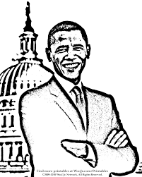 You can print or color them online at getdrawings.com for absolutely free. Obama Coloring Page Coloring Home