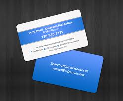 Get 2 sided personalized business cards or make your own from scratch! Real Estate Business Card By Shoril