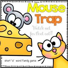 Mouse Is Trying To Get To A Yummy Piece Of Cheese But He Has To Watch Out For Cat Who Wants To Eat Him Kids Gets Lots Of Cvc Words