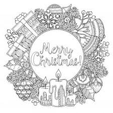 Drawn with different styles and difficulty levels. Christmas Coloring Pages For Adults