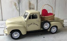 Metal Farm Truckpersonalized Truck Farmhouse Truck Decor Etsy Farmhouse Valentine Decor Red Truck Decor Farm Trucks