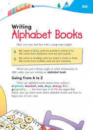Clearly, great minds think alike. 23 Writing Alphabet Books Thoughtful Learning K 12