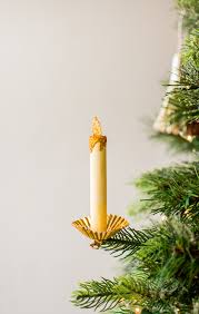 Paper Candle Christmas Tree Ornament The House That Lars Built