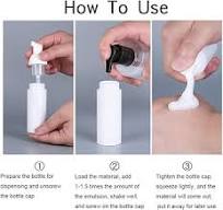 2Pcs 150ML 5 Ounce Plastic Foamer Pump Dispenser Foaming Soap Mousse  Bottles Empty Storage Container for Cosmetic Facial Cleanser Liquid Skin  Care ...