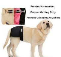 Reusable Washable Dog Diapers for Female Male Nappy Sanitary Soft Panties XS-XL | eBay