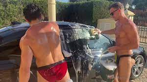 Wet clothes: Str8 boys Car Wash - ThisVid.com
