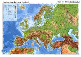 Lengyelország európa szívében fekszik, itt található a kontinens mértani közepe. Domborzati Terkep Europa Groomania