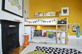 Kura For Two Using Ikea S Low Loft As A Bunk Bed Ikea Kura Bed Toddler Bedrooms Big Boy Room