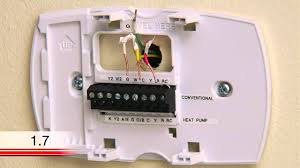 Thermostats wifi smart digital honeywell home honeywell thermostat installation diagram wiring diagram database. Honeywell Rth6580wf Wi Fi Tstat G Wire Substitution Installation Video Youtube