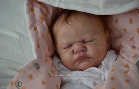 ROMILLY by Cassie Brace. Tru Born. Blank vinyl reborn doll kit