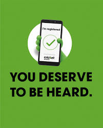 If you have an unlocked gsm phone, you can switch over to cricket. Cricket Wireless Your Voice Counts When You Vote Check Your Registration Status And Vote On Or Before November 3 Partners Rockthevote Org Cricketwireless Facebook