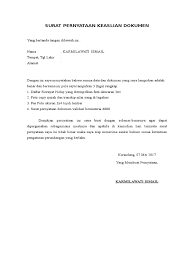 Surat pernyataan kebenaran atau keabsahan dokumen atau data banyak dibutuhkan oleh seseorang atau kelompok sebagai dokumen pelengkap da. Surat Pernyataan Keaslian Dokumen